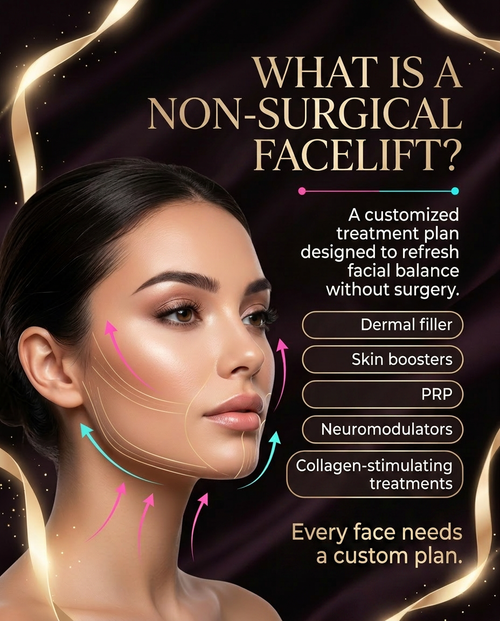 Champagne Lift™ · Non-Surgical Facelift Content Conversion Kit