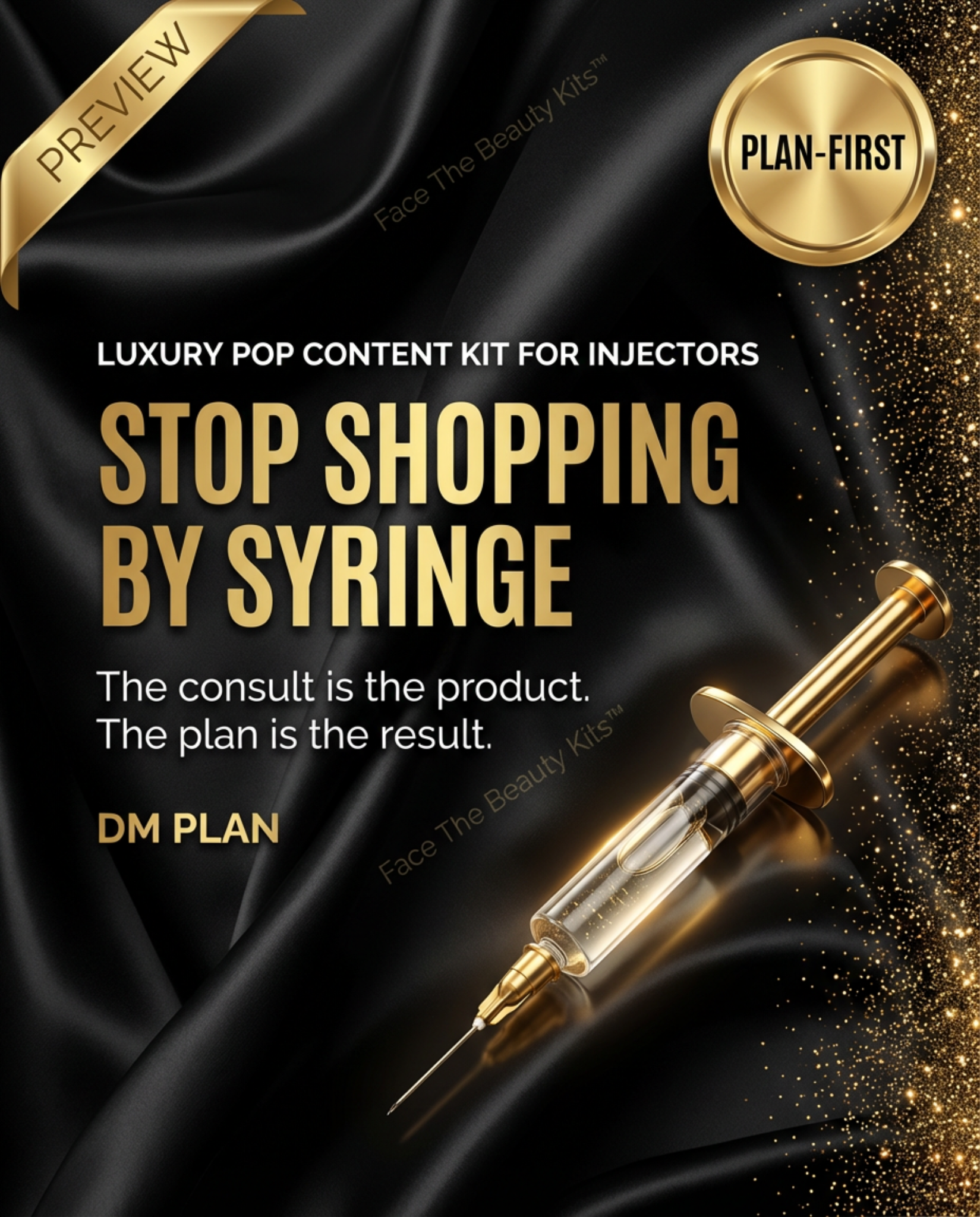 Onyx + Gold™ · Dermal Filler Content Conversion Kit